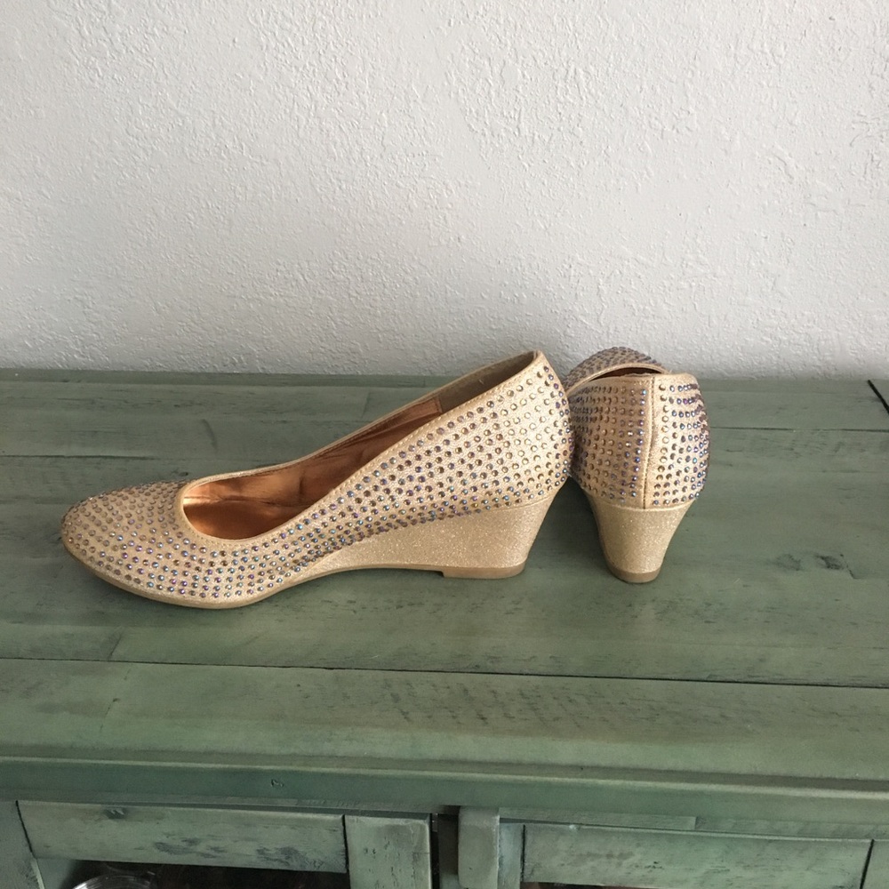 Jeweled Wedges